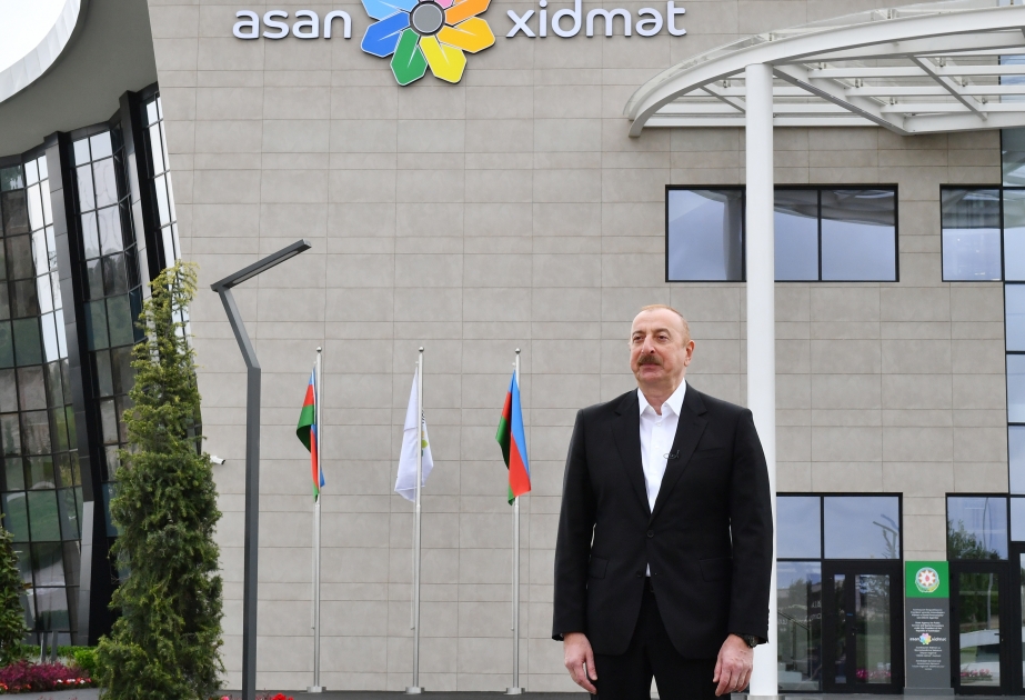 President of Azerbaijan: “ASAN xidmet” is an example of our intellectual products