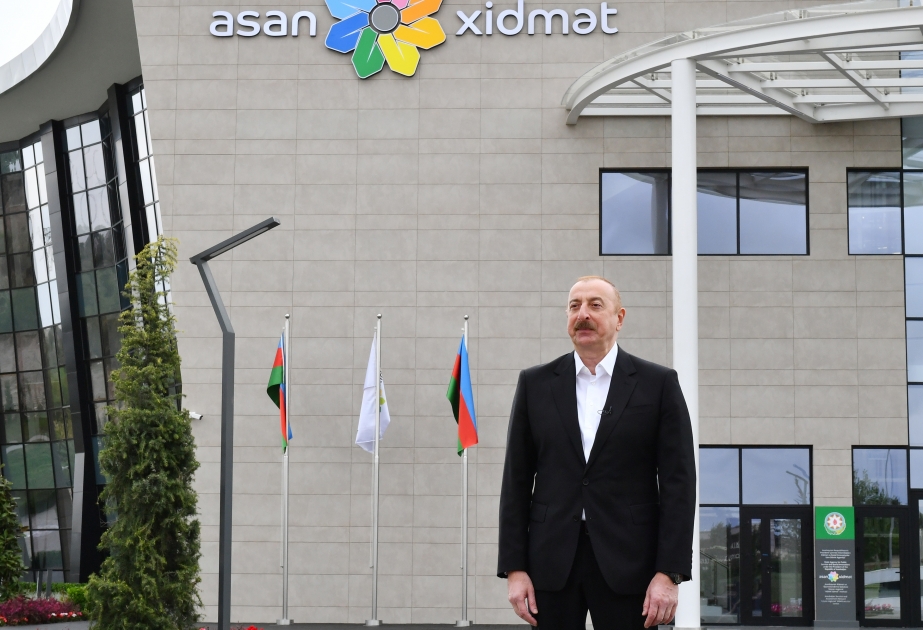 Le président azerbaïdjanais : Le « Service ASAN » est un exemple de nos produits intellectuels