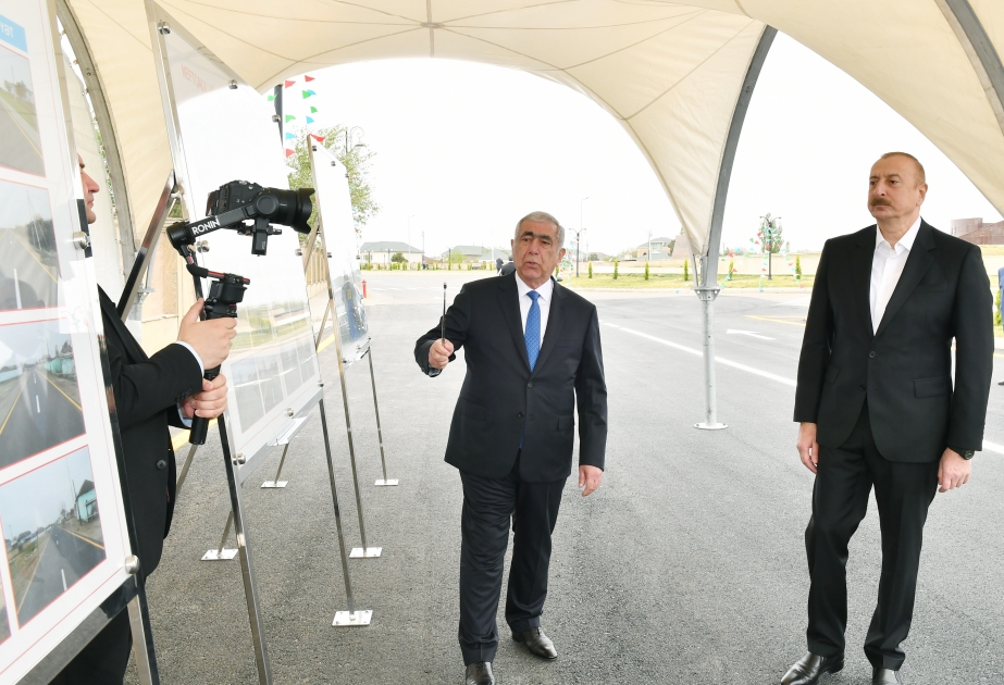 L’autoroute Neftchala-Kurkend-Maïak n°2 rouverte après la reconstruction à Neftchala  VIDEO