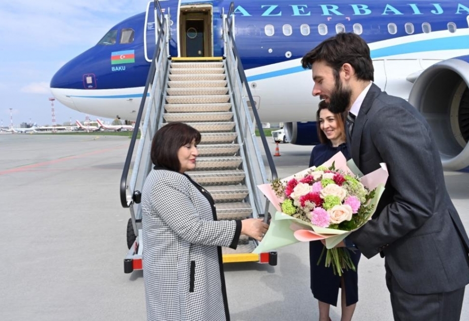 Presidenta del Parlamento de Azerbaiyán emprende una visita oficial a Polonia