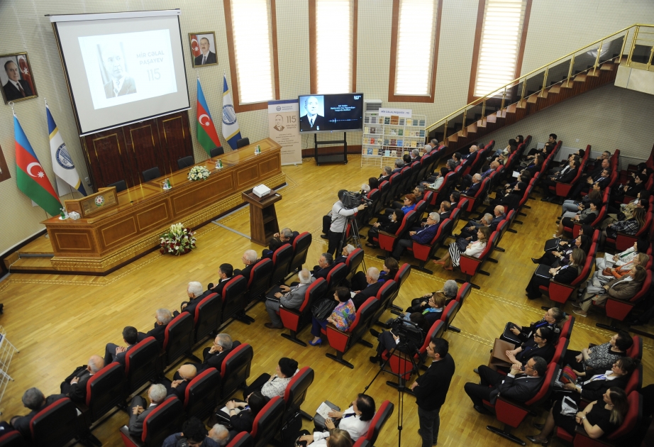BDU-da Mir Cəlal Paşayevin 115 illik yubileyinə həsr olunmuş Respublika elmi konfransı keçirilir