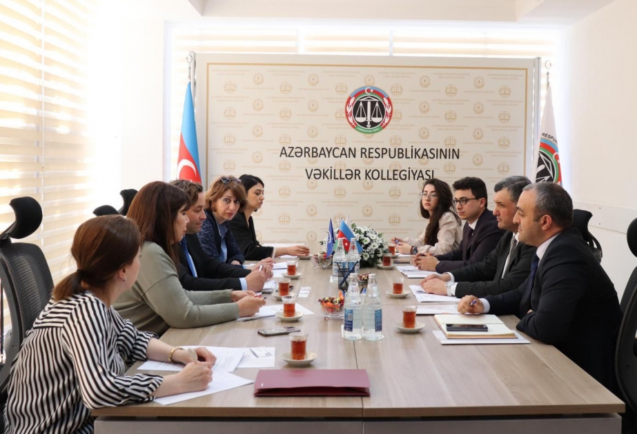Avropa Şurasının nümayəndə heyəti Vəkillər Kollegiyasında olub