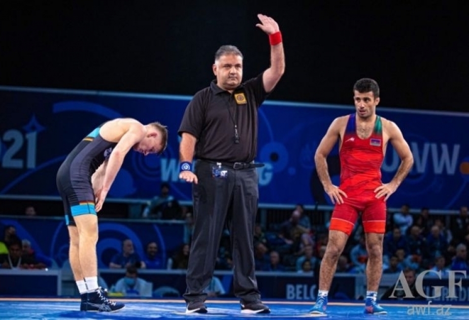 Azerbaijani wrestler wins gold medal at European championship
