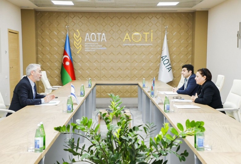 Azərbaycanla İsrail arasında qida təhlükəsizliyi sahəsində əməkdaşlıq imkanları müzakirə edilib