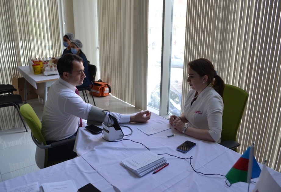 Nizami rayonunda qanvermə aksiyası keçirilib