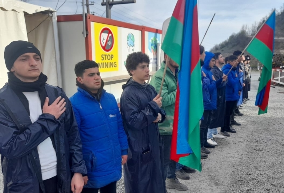 Aserbaidschanische Umweltschützer setzen sich seit 130 Tagen gegen illegale Ausbeutung von Mineralvorkommen in Karabach ein