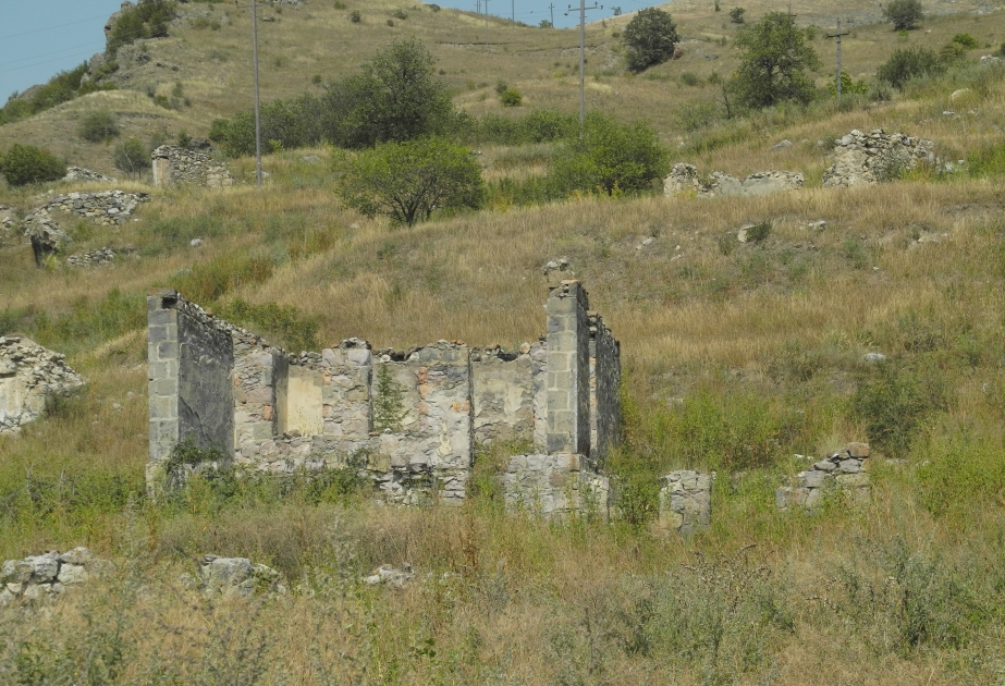 Dorf Gasimlar in Kelbadschar Region