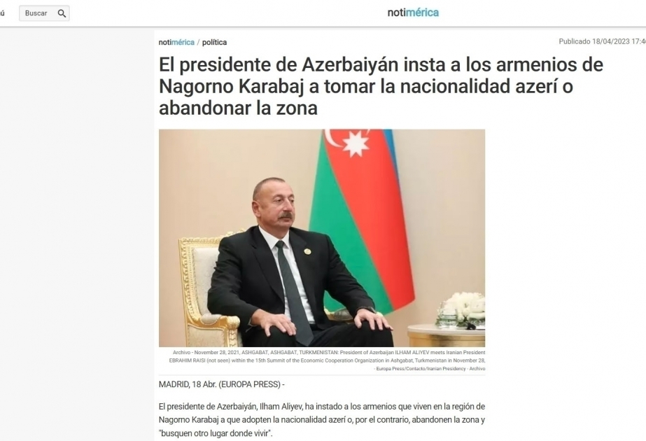 Ряд ведущих мировых СМИ широко осветили интервью Президента Ильхама Алиева Азербайджанскому телевидению
