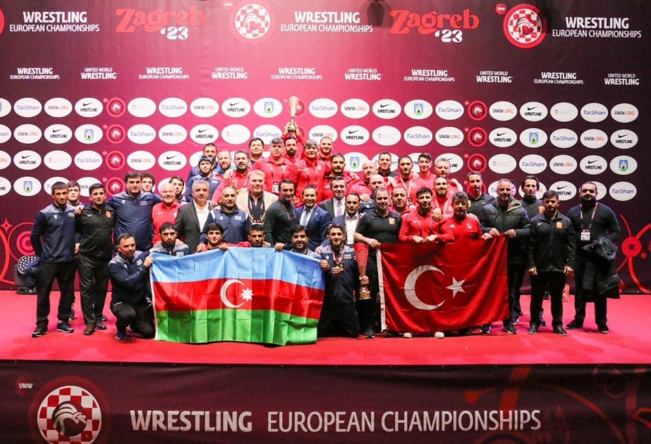 Zaqrebdə keçirilən Avropa çempionatında Azərbaycan və Türkiyə komandalarından qardaşlıq mesajı