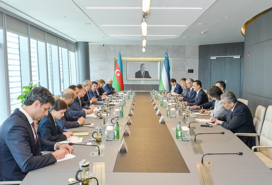 Azerbaijan, Uzbekistan discuss promotion of investments