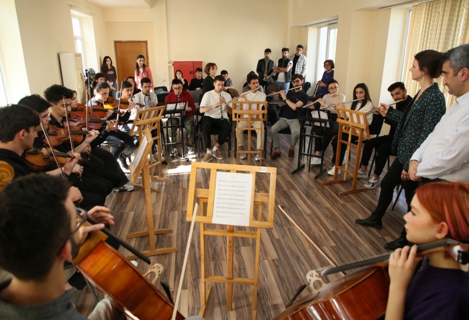 Bakı Musiqi Akademiyasında Belçika musiqi qrupunun ustad dərsləri keçirilib