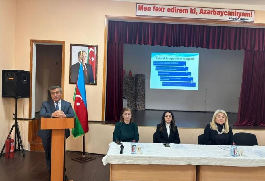 “Sağlam gələcəyimiz naminə” mövzusunda maarifləndirici tədbir
