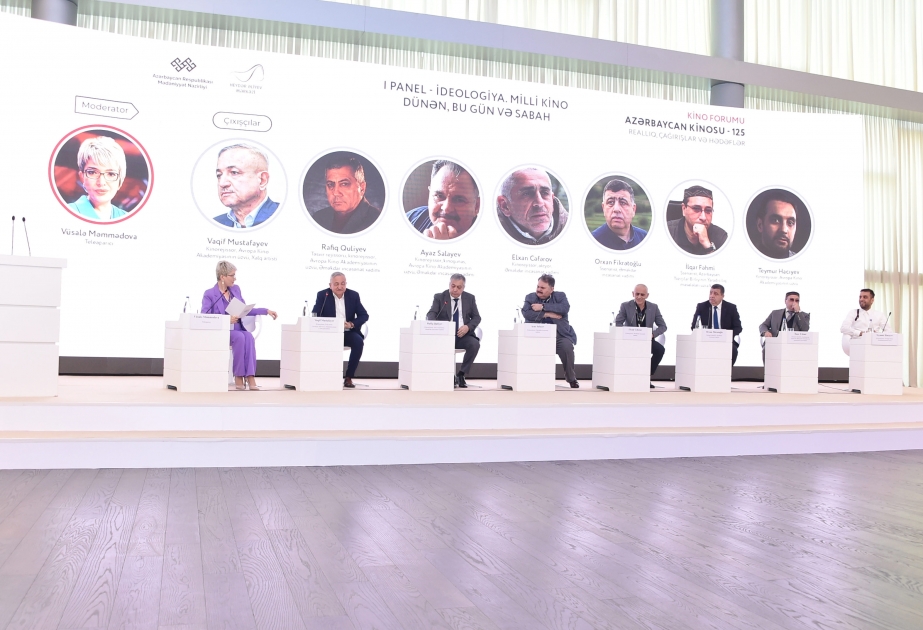 Bakıda “Azərbaycan Kinosu – 125. Reallıq, çağırışlar və hədəflər” mövzusunda Kino Forumu təşkil olunub