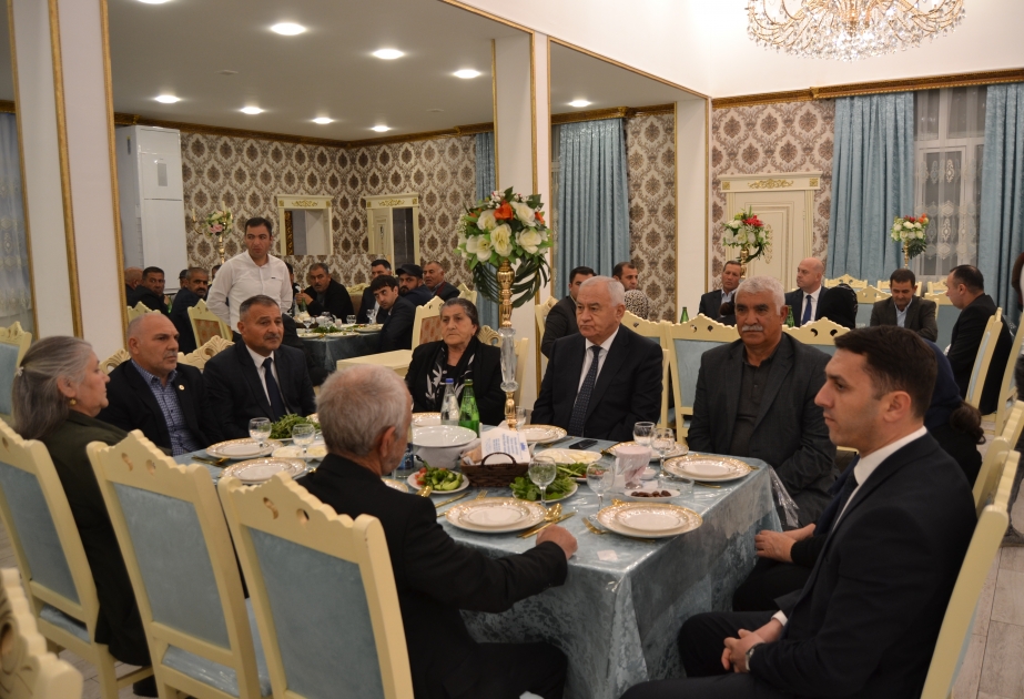 Füzulidə şəhid ailələri üçün iftar süfrəsi açılıb