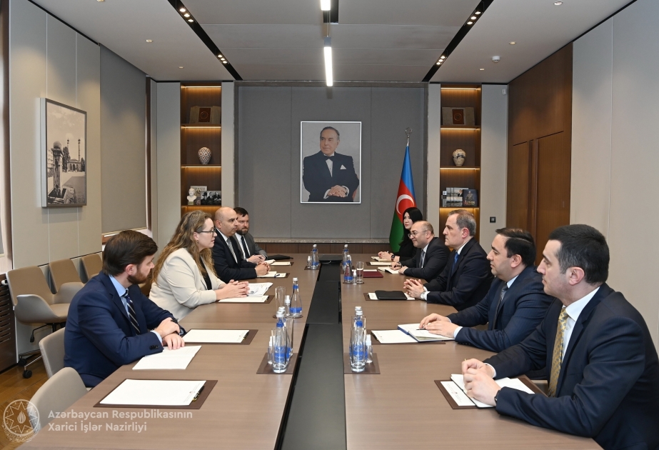 Azerbaijan’s FM meets with US Deputy Assistant Secretary of State