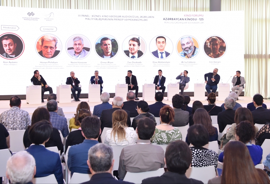 Bakıda “Azərbaycan Kinosu – 125: Reallıq, çağırışlar və hədəflər” mövzusunda keçirilən Kino Forumu başa çatıb