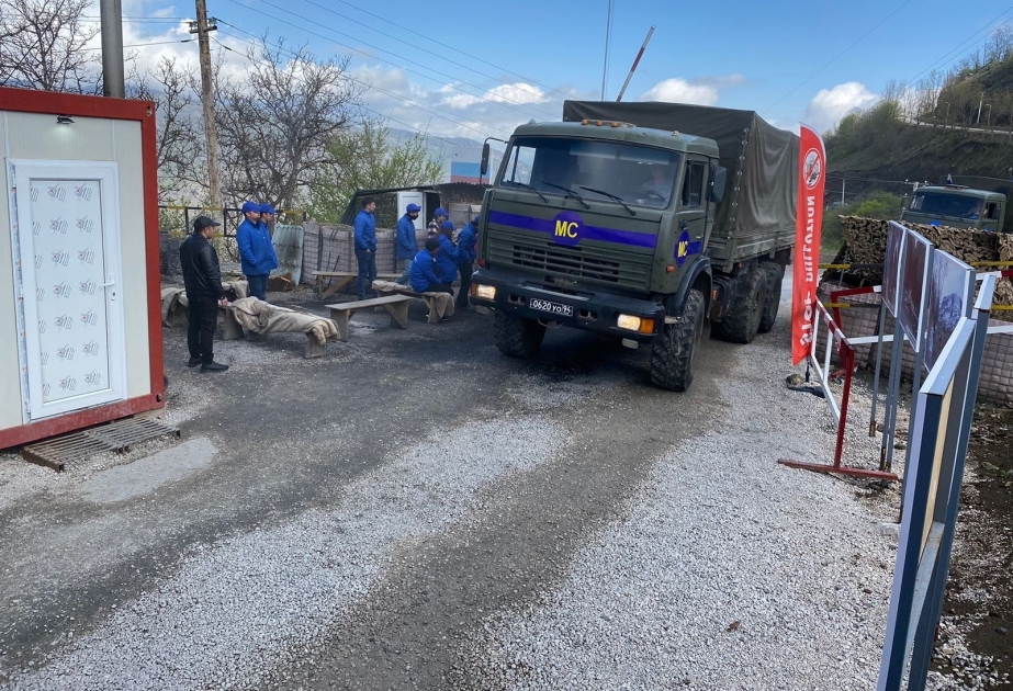 Автоколонна российских миротворцев беспрепятственно проехала по зоне проведения акции