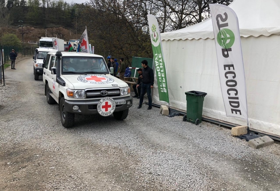 ICRC vehicles pass unhindered through protest area