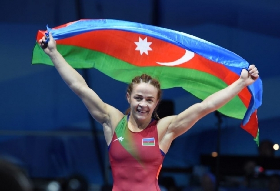 阿塞拜疆女摔跤手第九次获得欧洲冠军