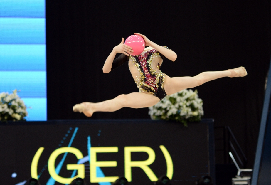 Bakıda bədii gimnastika üzrə dünya kuboku yarışları sona yaxınlaşır