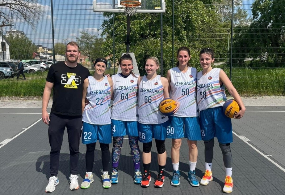 Qadınlardan ibarət 3x3 basketbol üzrə yığmamız təlim-məşq toplanışında