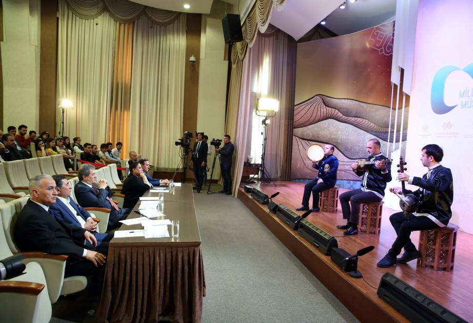 Azerbaiyán convoca periódicamente el Concurso Nacional de Mugham por iniciativa de la Fundación Heydar Aliyev