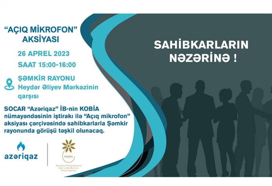 Sahibkarlarla növbəti görüş Şəmkirdə keçiriləcək