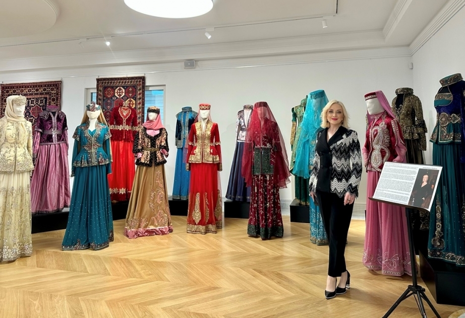 В Белграде с успехом представлена экспозиция национальных костюмов Гюльнары Халиловой «Карабах» ВИДЕО