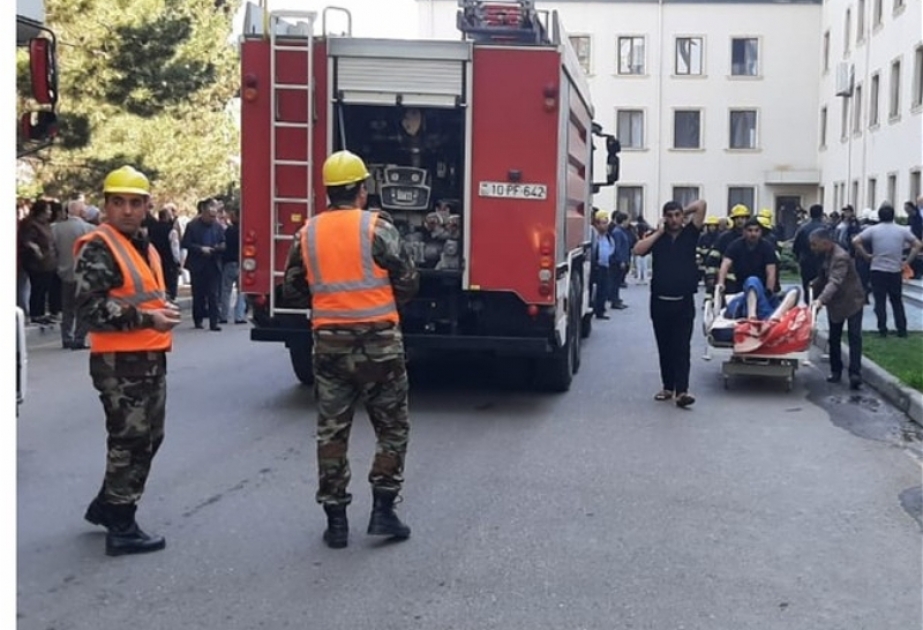 Gəncədə xəstəxanada yanğın baş verib, bir nəfər ölüb