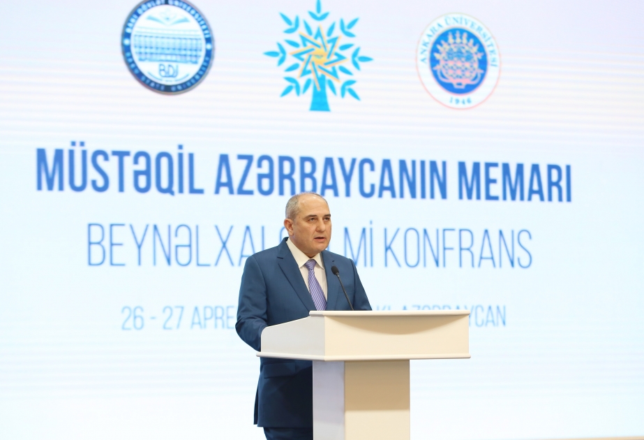 “Müstəqil Azərbaycanın memarı” adlı beynəlxalq elmi konfrans keçirilib