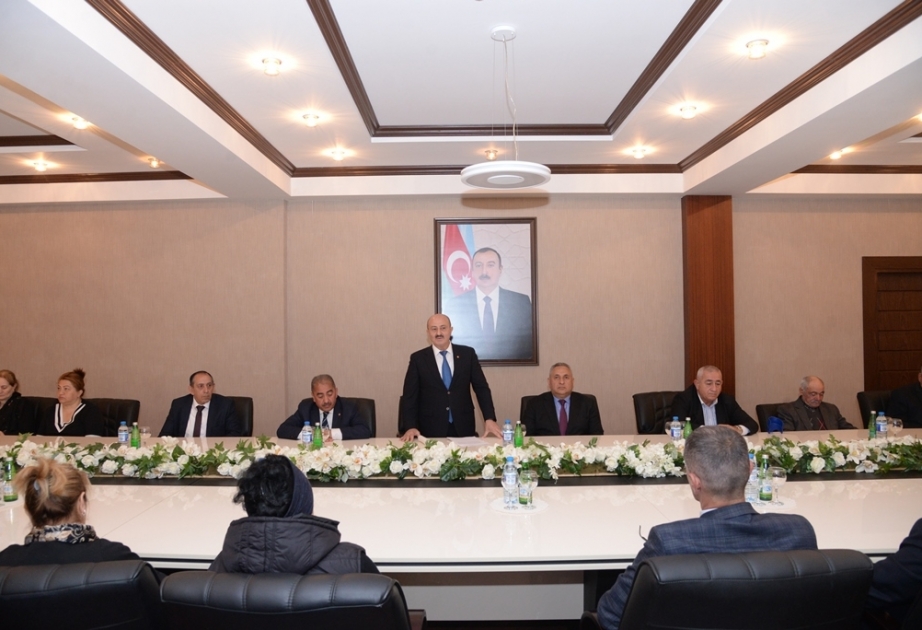 Nəsimi rayonunda Çernobıl əlilləri ilə görüş keçirilib