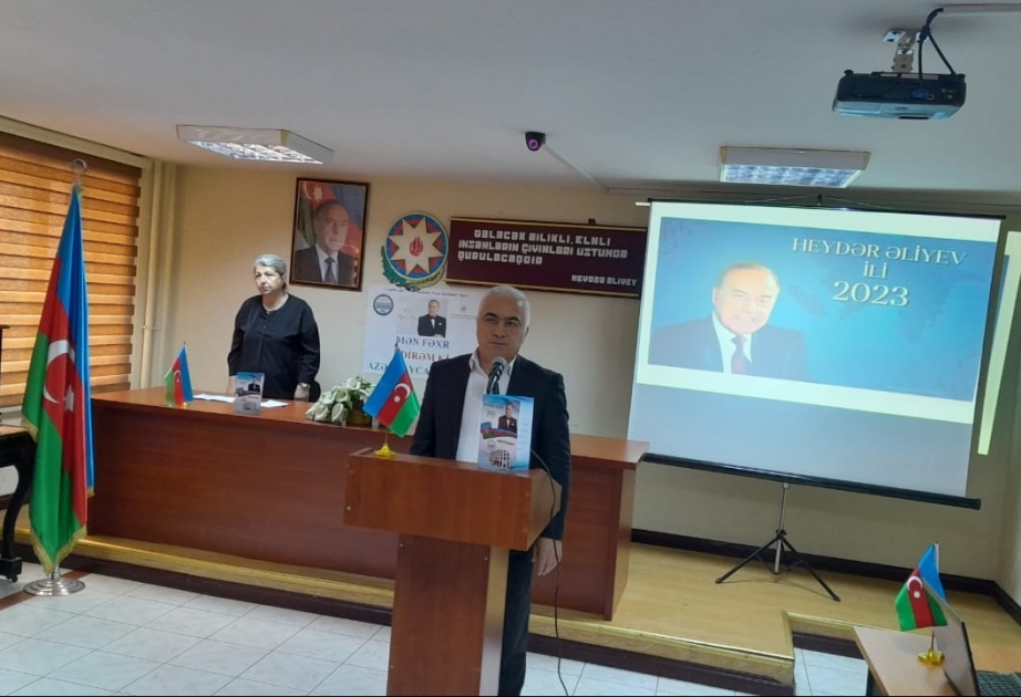 “Gənc İstedadlar” liseyində konfrans: Heydər Əliyev və Azərbaycan gəncliyi