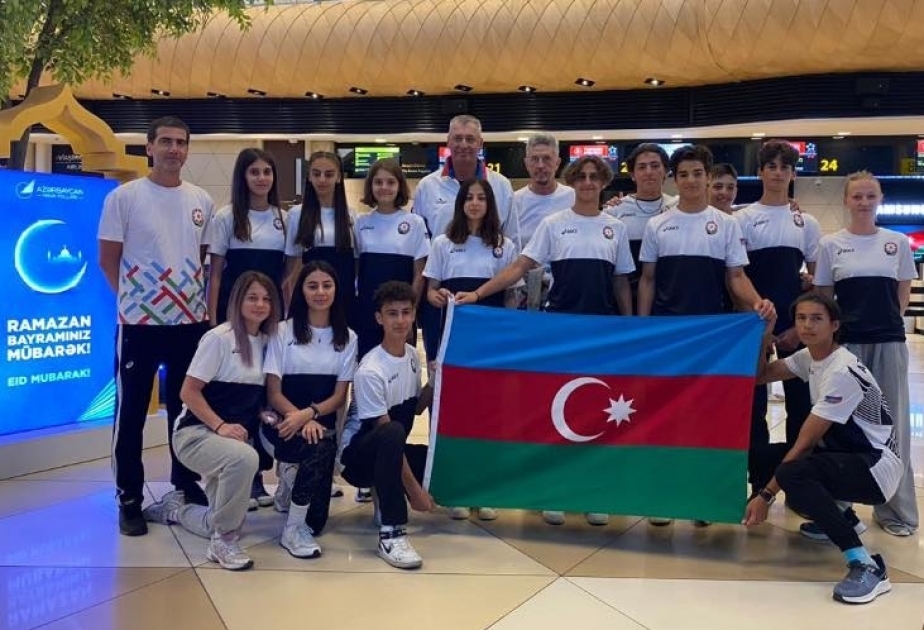 Los jugadores de voleibol de playa de Azerbaiyán se entrenan en Antalya