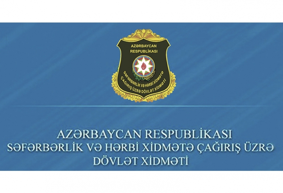 Səfərbərlik və Hərbi Xidmətə Çağırış üzrə Dövlət Xidmətinin rəisi Şəkidə vətəndaşlarla görüşəcək