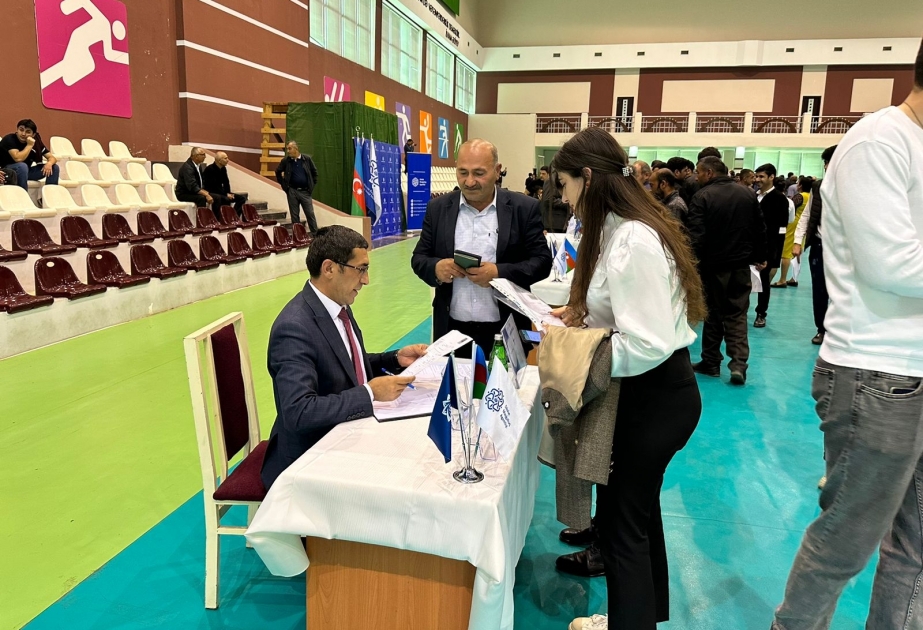 Masallı rayonunda əmək yarmarkası keçirilib