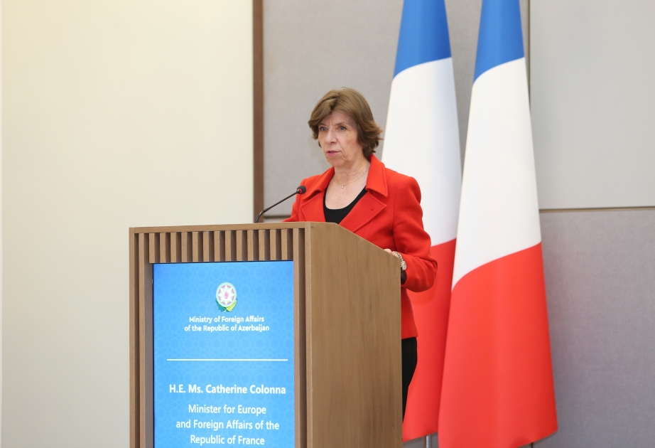 Catherine Colonna : L'Azerbaïdjan a parcouru un long chemin dans son histoire et nous en avons été témoins