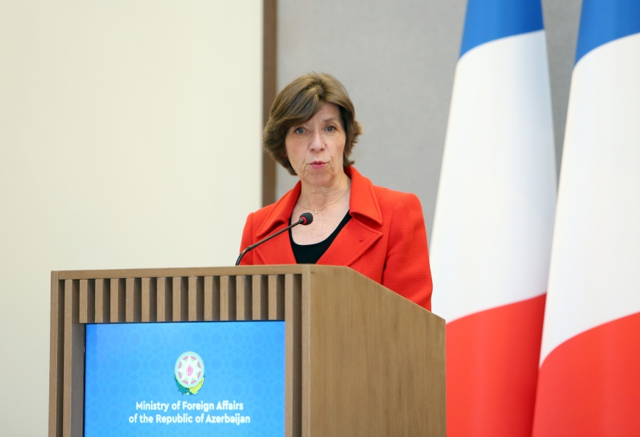 FM Catherine Colonna: France wants peace between Azerbaijan and Armenia
