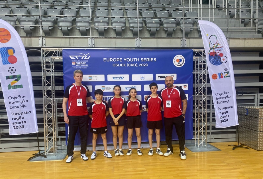 Stolüstü tennisçilərimiz “Europe youth series” turnirində yarımfinala yüksəliblər