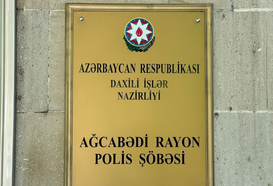 Ağcabədidə hazırlıq kursundan oğurluq etməkdə şübhəli bilinən şəxs saxlanılıb
