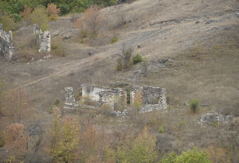 Dorf Boyukduz in Kelbadschar Region