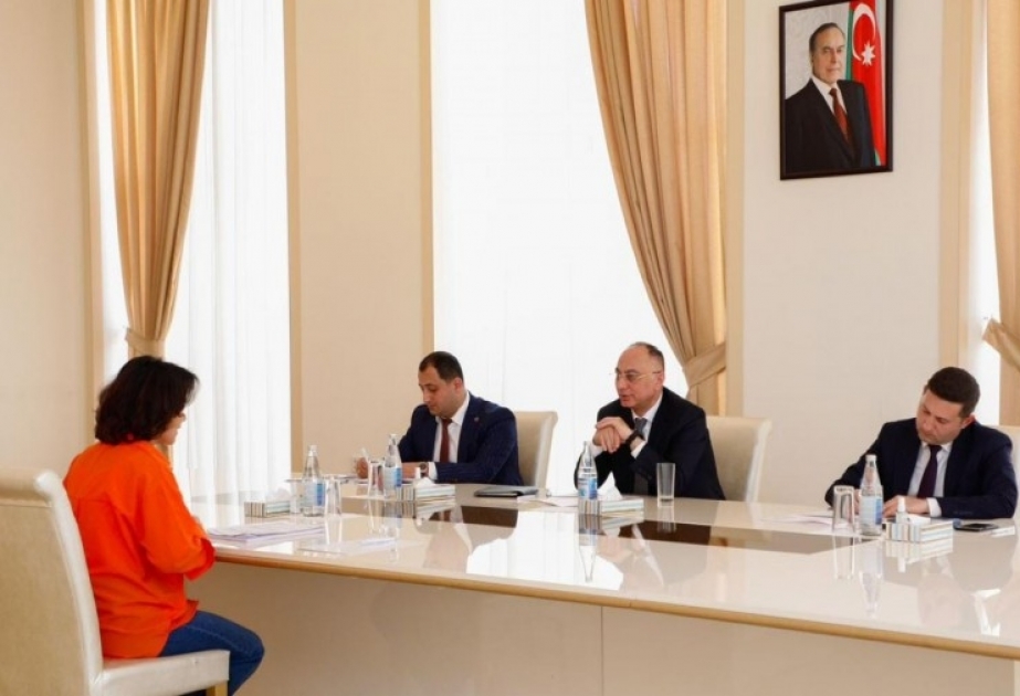 Qida Təhlükəsizliyi Agentliyinin sədri Göygöldə vətəndaşları qəbul edib