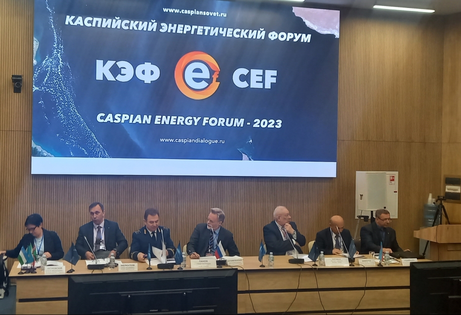 Coğrafiyaçı alimlərin Xəzər Enerji Forumunda məruzələri dinlənilib