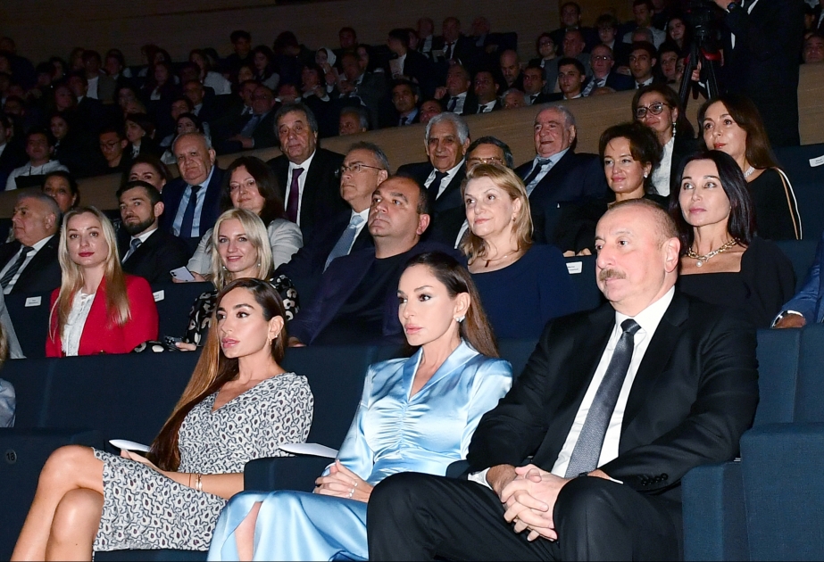Heydar Aliyev Center hosted concert marking 100th anniversary of academician Zarifa Aliyeva  President Ilham Aliyev and First Lady Mehriban Aliyeva attended the concert VIDEO