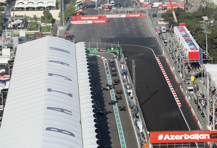 Formula 1 Azərbaycan Qran-Prisinin start düzülüşü