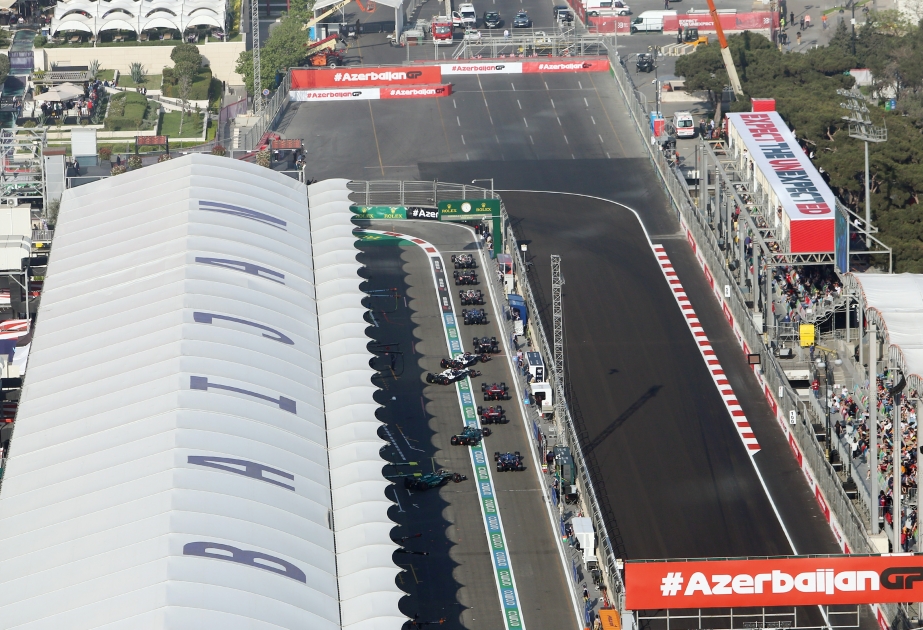 Starting grid for 2023 F1 Azerbaijan Grand Prix