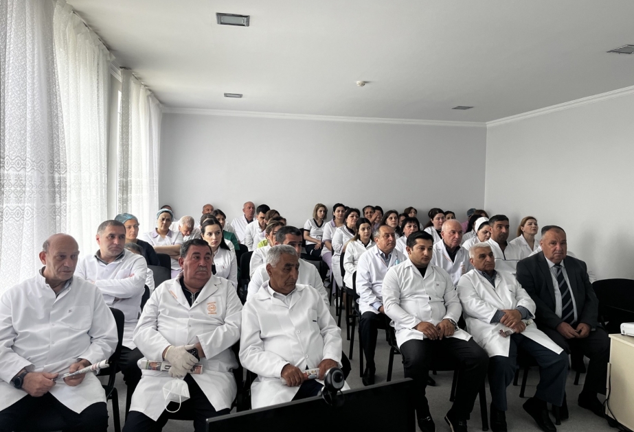 Kürdəmirdə akademik Zərifə xanım Əliyevanın anadan olmasının 100 illiyi qeyd edilib
