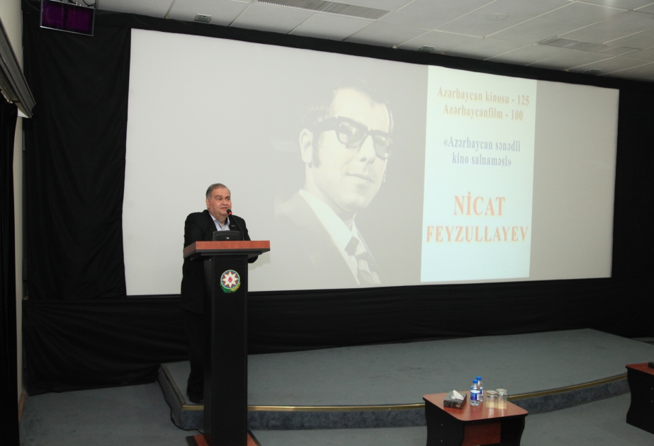 Dövlət Film Fondunda kinorejissor Nicat Feyzullayevin xatirəsi anılıb