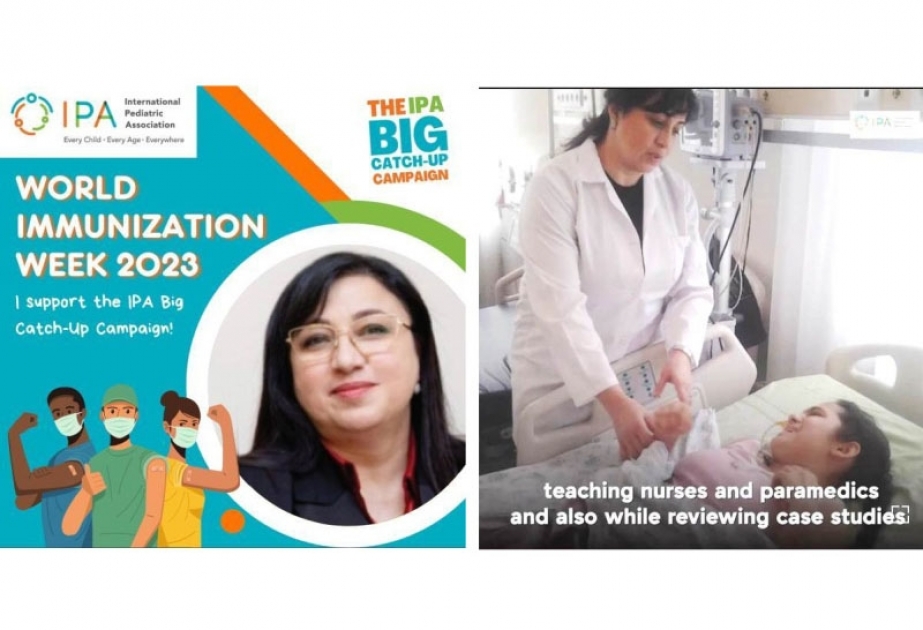 Azərbaycan Pediatrlar Assosiasiyası “Ümumdünya İmmunlaşdırma Həftəsi”nə qoşulub