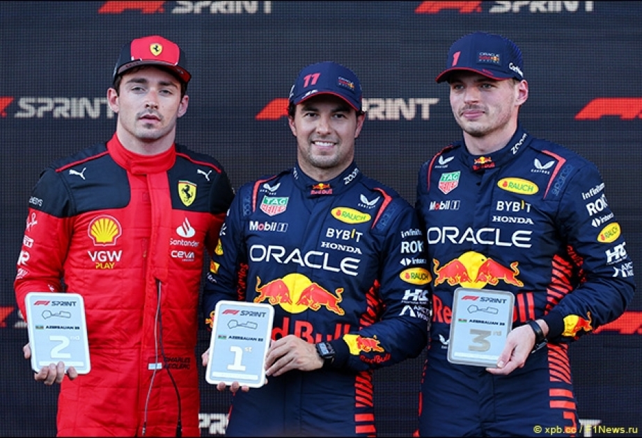 Formula 1: Olimpiya çempionu Elnur Məmmədli sprint yürüşünün qaliblərini mükafatlandırıb