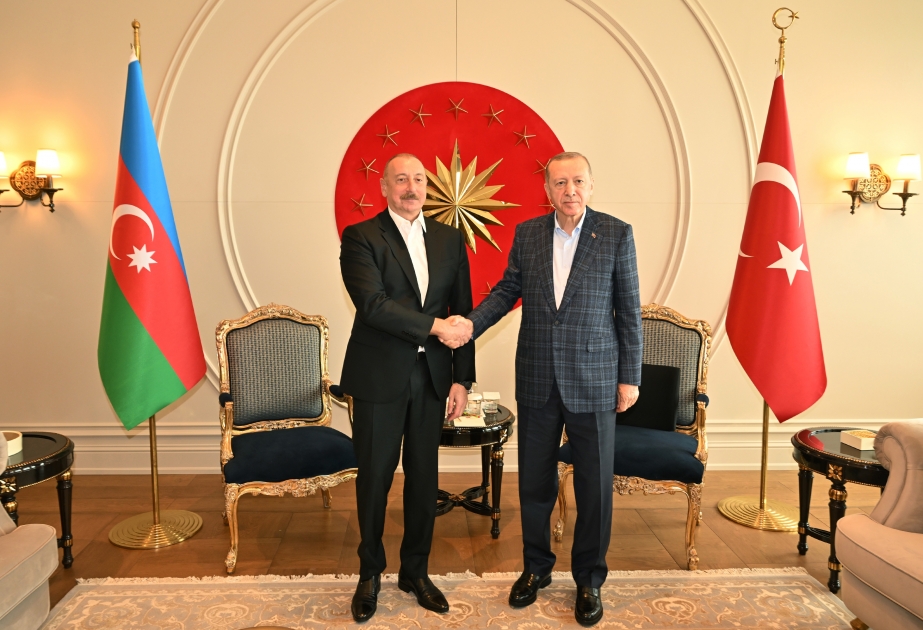 Presidents of Azerbaijan and Türkiye had joint dinner VIDEO